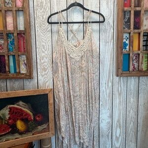 Cost Plus World Market Intricate Lace Top